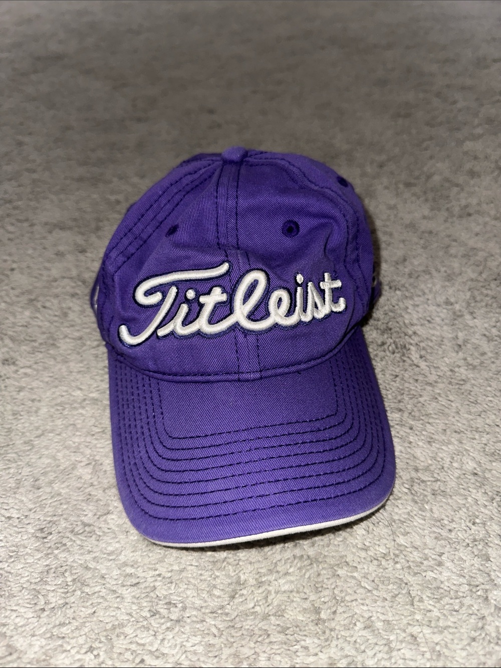 Titleist Purple Women's Golf Hat with White Logo